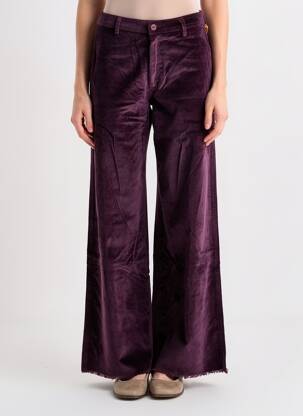 Platus džinsas tamprumas normala dydis violetinis COUTURIST moteris