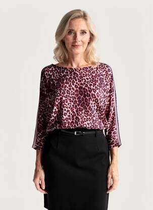 Viršūnė tamprumas ilgos rankovės rožinė GERRY WEBER moteris