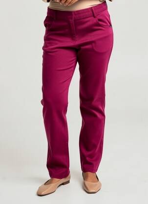 Jegging jersey audinys normala dydis violetinis BRANDTEX moteris