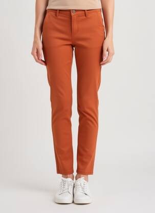 Lieknos kelnės kišenės oranžinė COUTURIST moteris