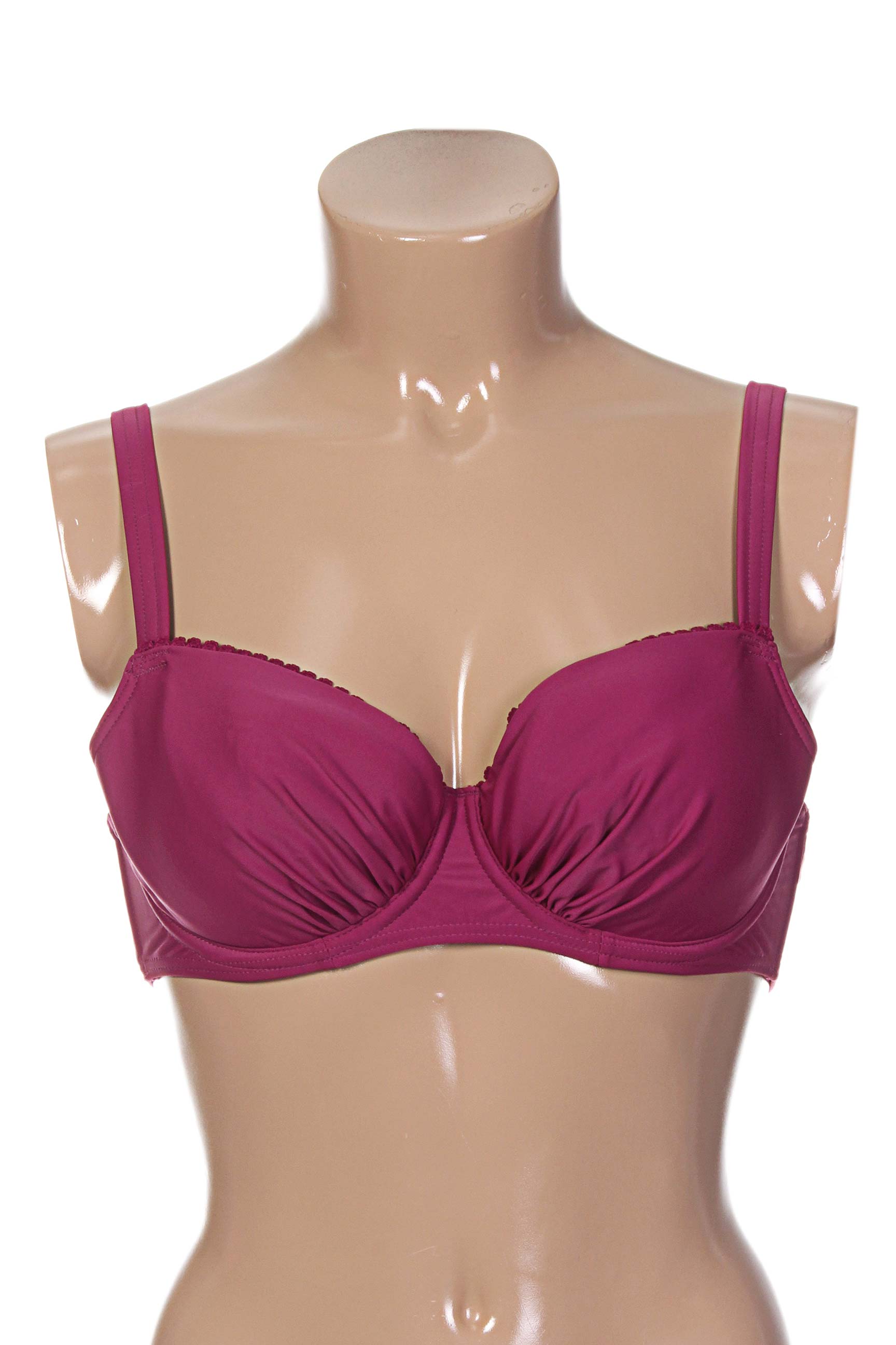 Maudymosi viršūnė reguliuojamos elastinės petnešos violetinis CURVY KATE moteris