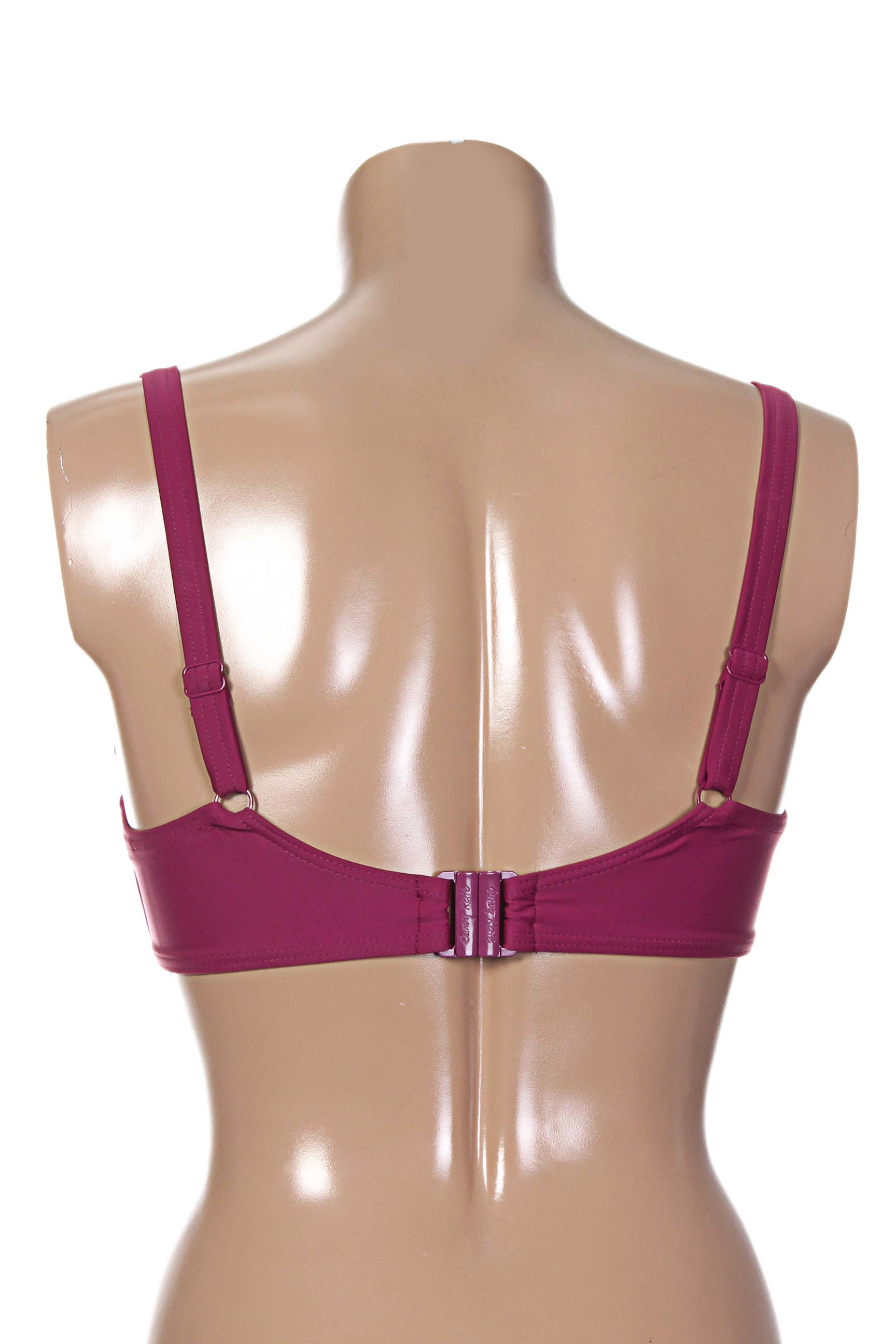Maudymosi viršūnė reguliuojamos elastinės petnešos violetinis CURVY KATE moteris