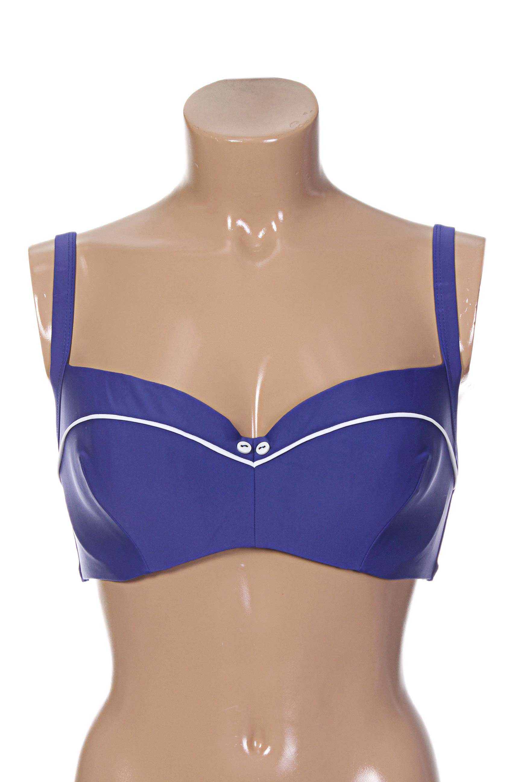 Maudymosi viršūnė reguliuojamos elastinės petnešos violetinis CURVY KATE moteris