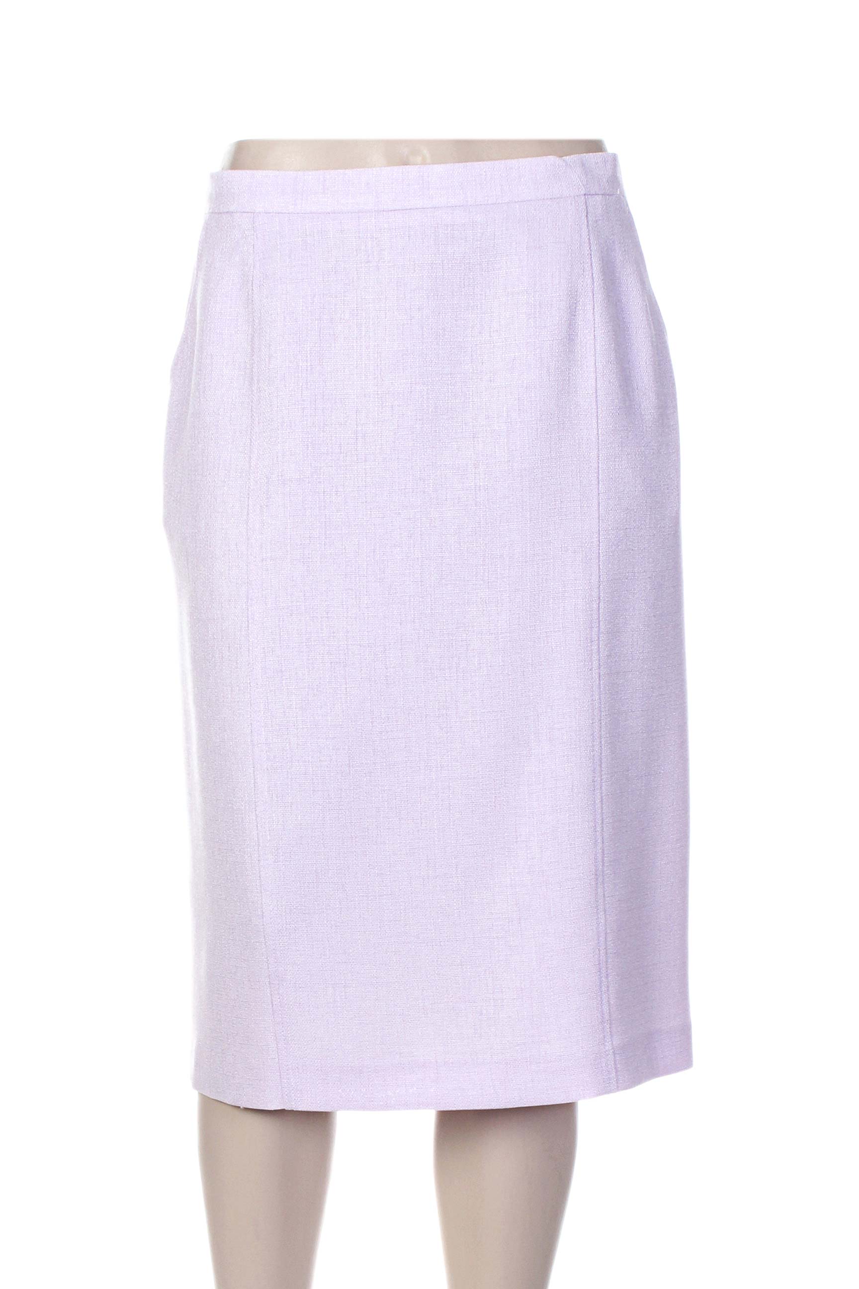 Pusilgis sijonas tiesi kirpimas violetinis SOMMERMANN moteris