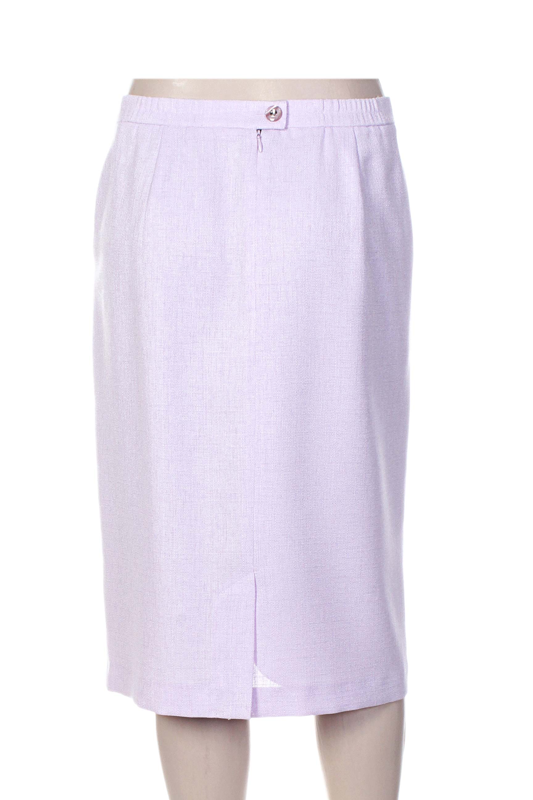 Pusilgis sijonas tiesi kirpimas violetinis SOMMERMANN moteris