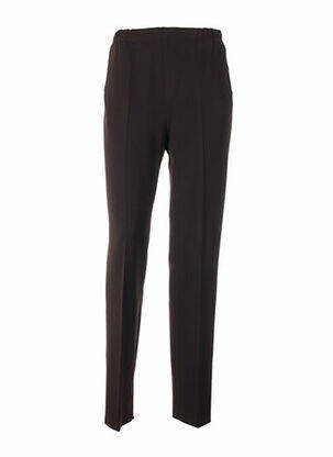 Pantalon tiesi kirpimas rudas QUATTRO moteris
