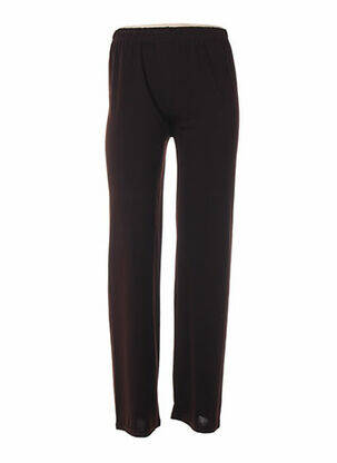 Pantalon tiesi kirpimas rudas QUATTRO moteris