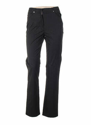 Pantalon tiesi kirpimas maža dydžio juodas QUATTRO moteris