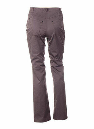 Pantalon tiesi kirpimas maža dydžio rudas QUATTRO moteris
