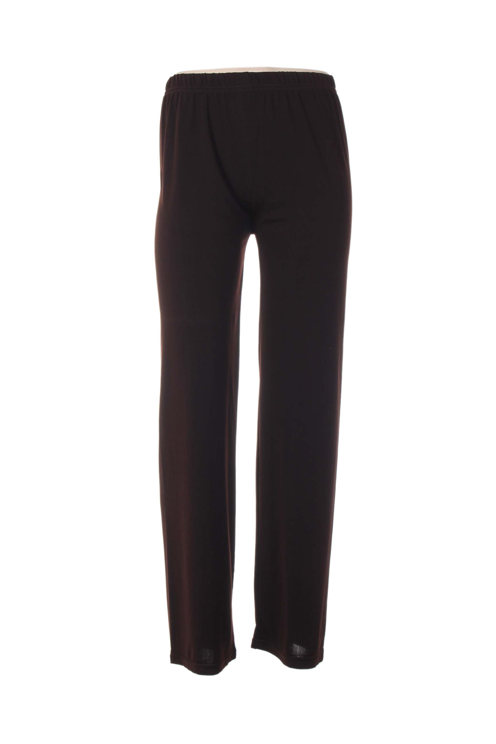 Pantalon tiesi kirpimas rudas QUATTRO moteris