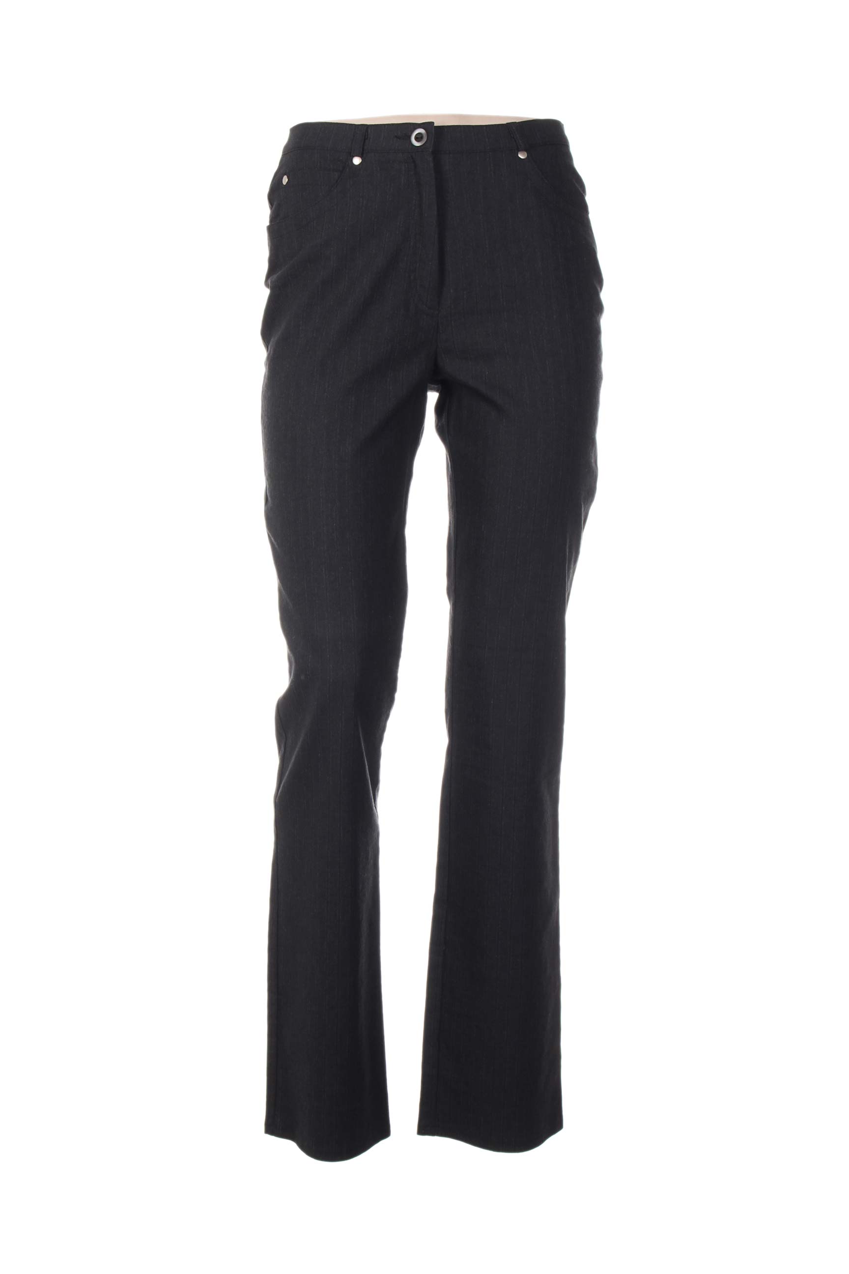 Pantalon tiesi kirpimas maža dydžio pilka QUATTRO moteris