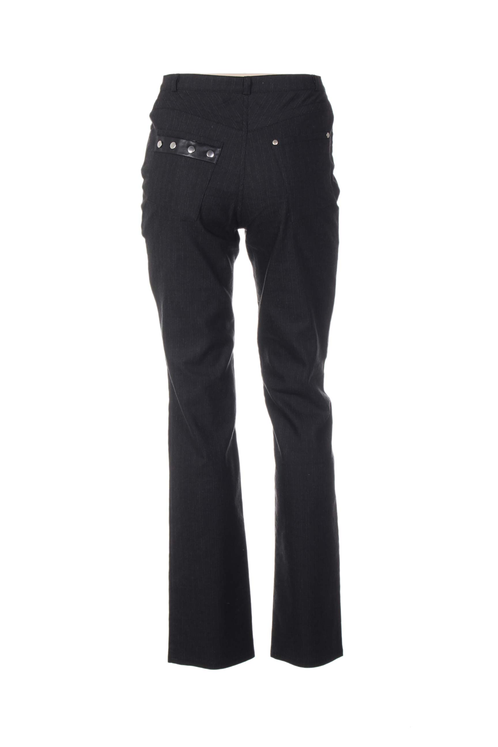 Pantalon tiesi kirpimas maža dydžio pilka QUATTRO moteris
