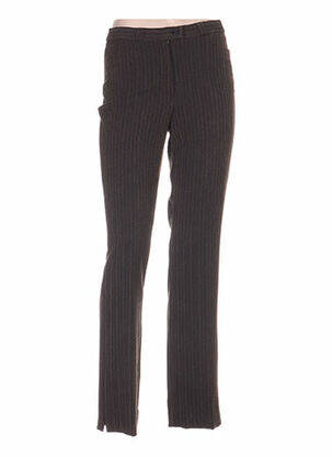 Pantalon tiesi kirpimas rudas QUATTRO moteris