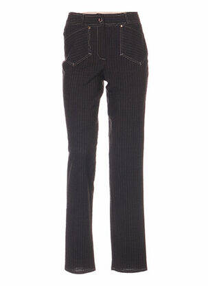 Pantalon tiesi kirpimas maža dydžio rudas QUATTRO moteris