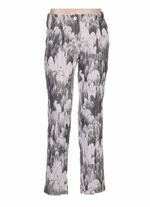 Pantalon tiesi kirpimas maža dydžio juodas QUATTRO moteris