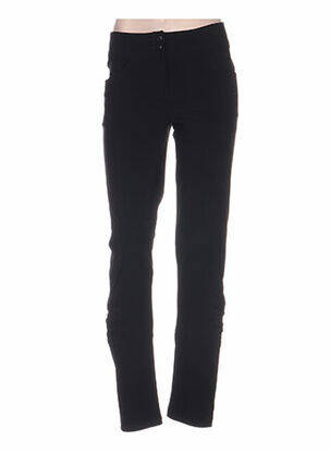 Pantalon tiesi kirpimas maža dydžio juodas QUATTRO moteris