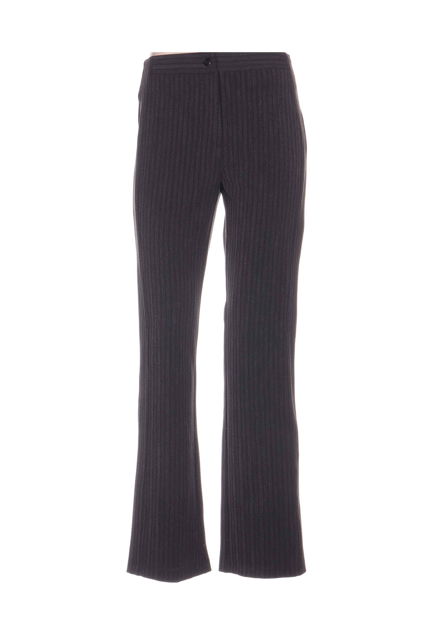 Pantalon tiesi kirpimas maža dydžio pilka QUATTRO moteris