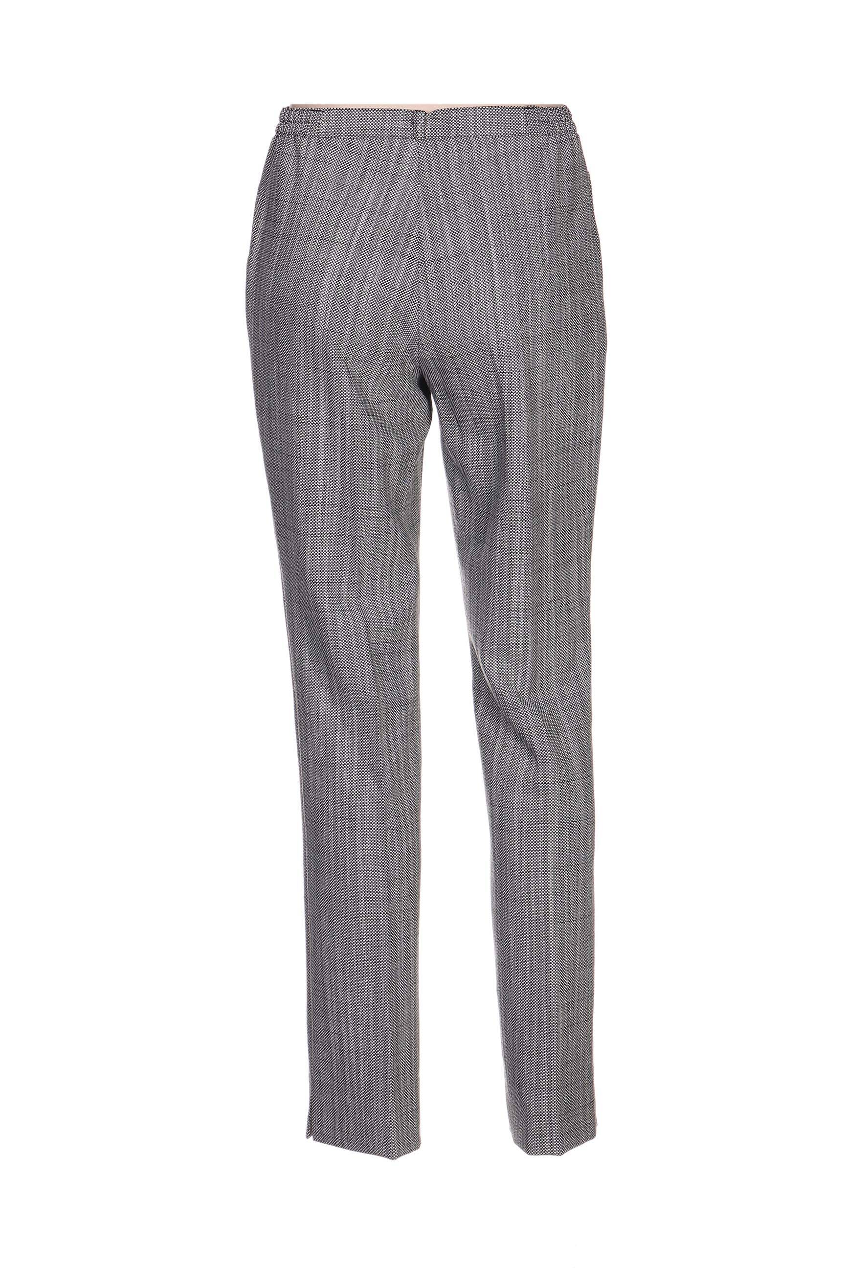 Pantalon tiesi kirpimas maža dydžio pilka QUATTRO moteris