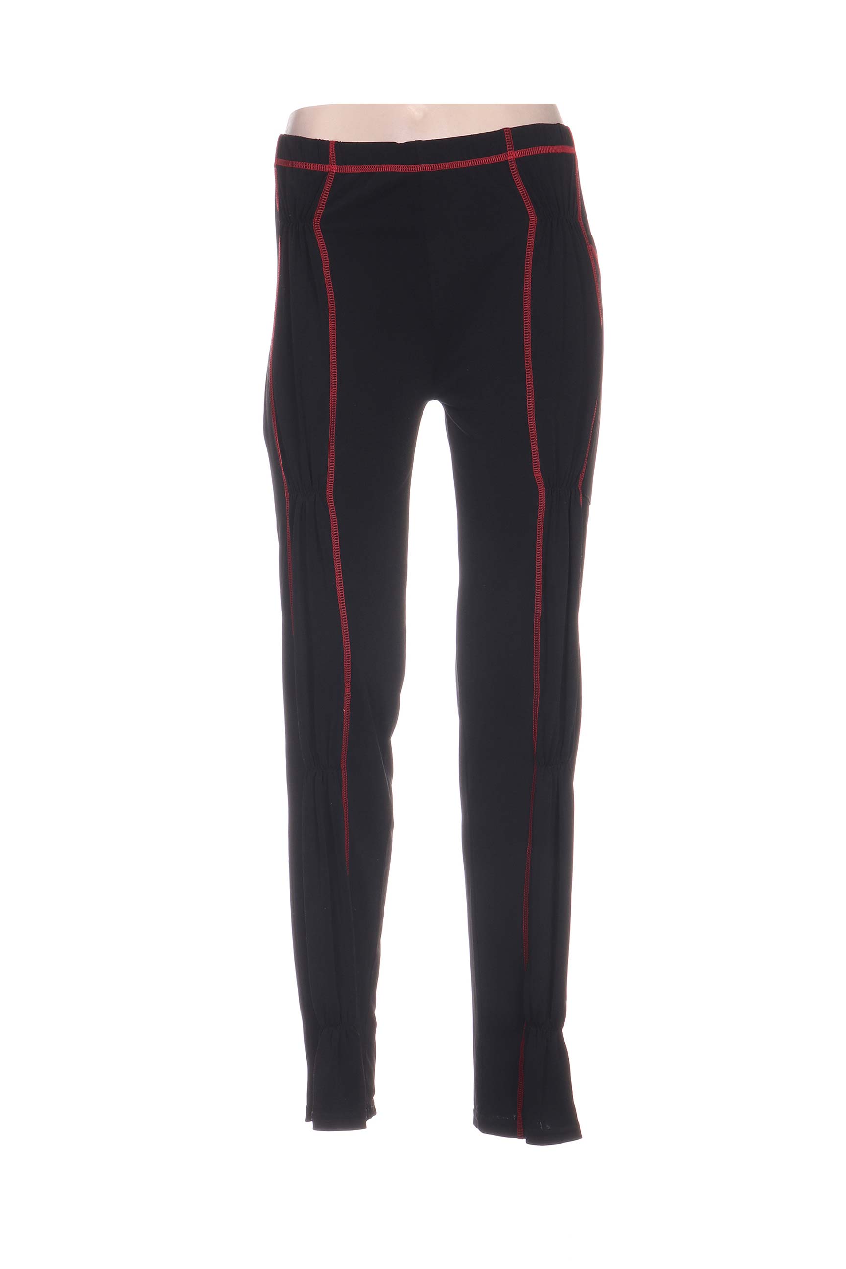 Pantalon tiesi kirpimas raudona QUATTRO moteris