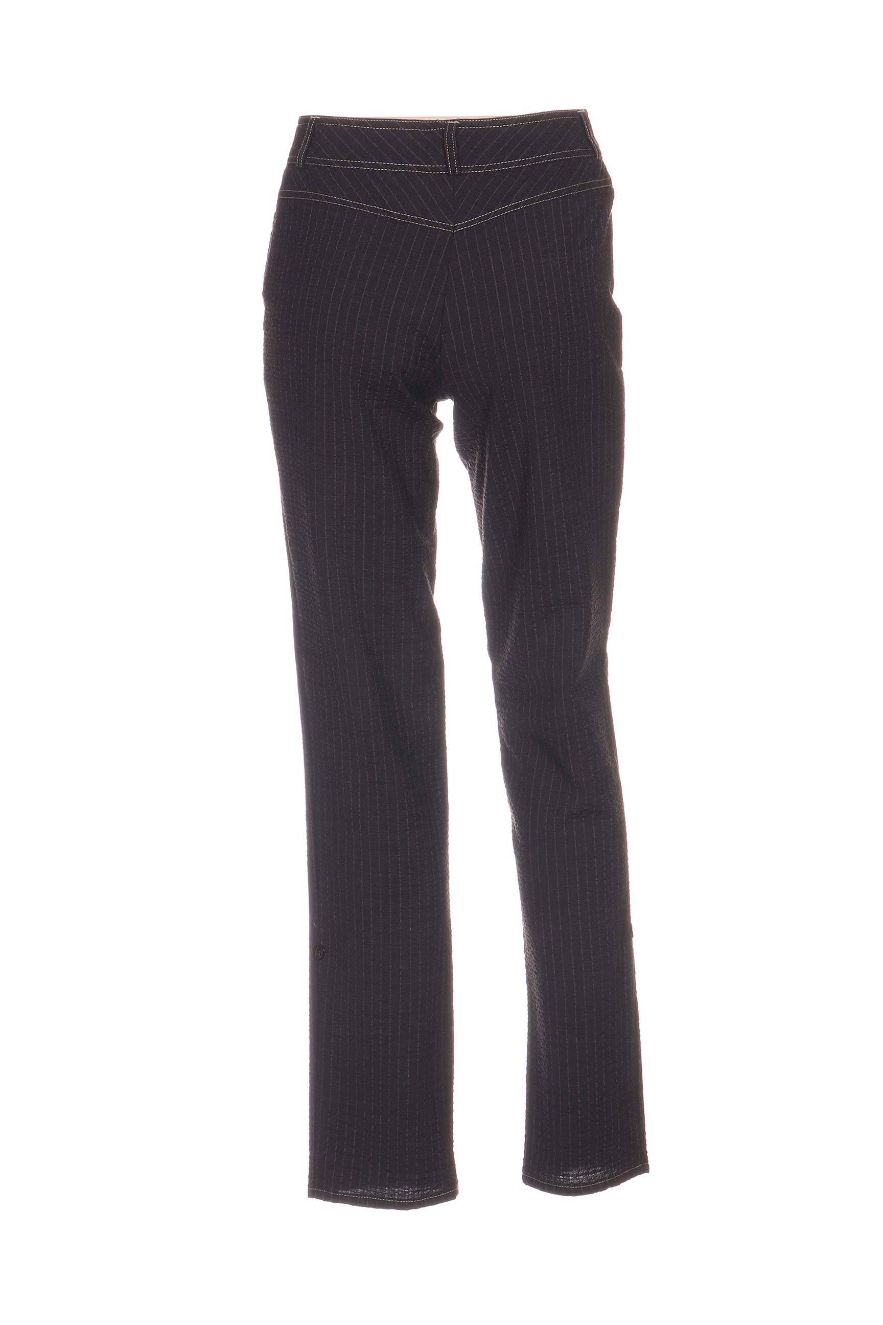 Pantalon tiesi kirpimas maža dydžio rudas QUATTRO moteris