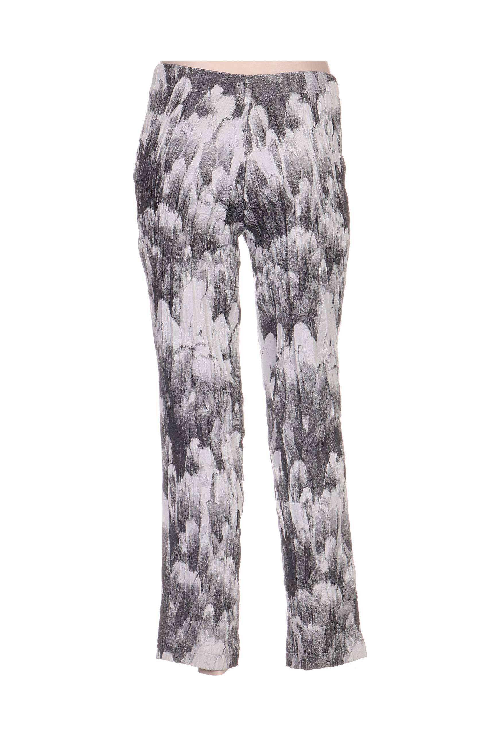 Pantalon tiesi kirpimas maža dydžio juodas QUATTRO moteris
