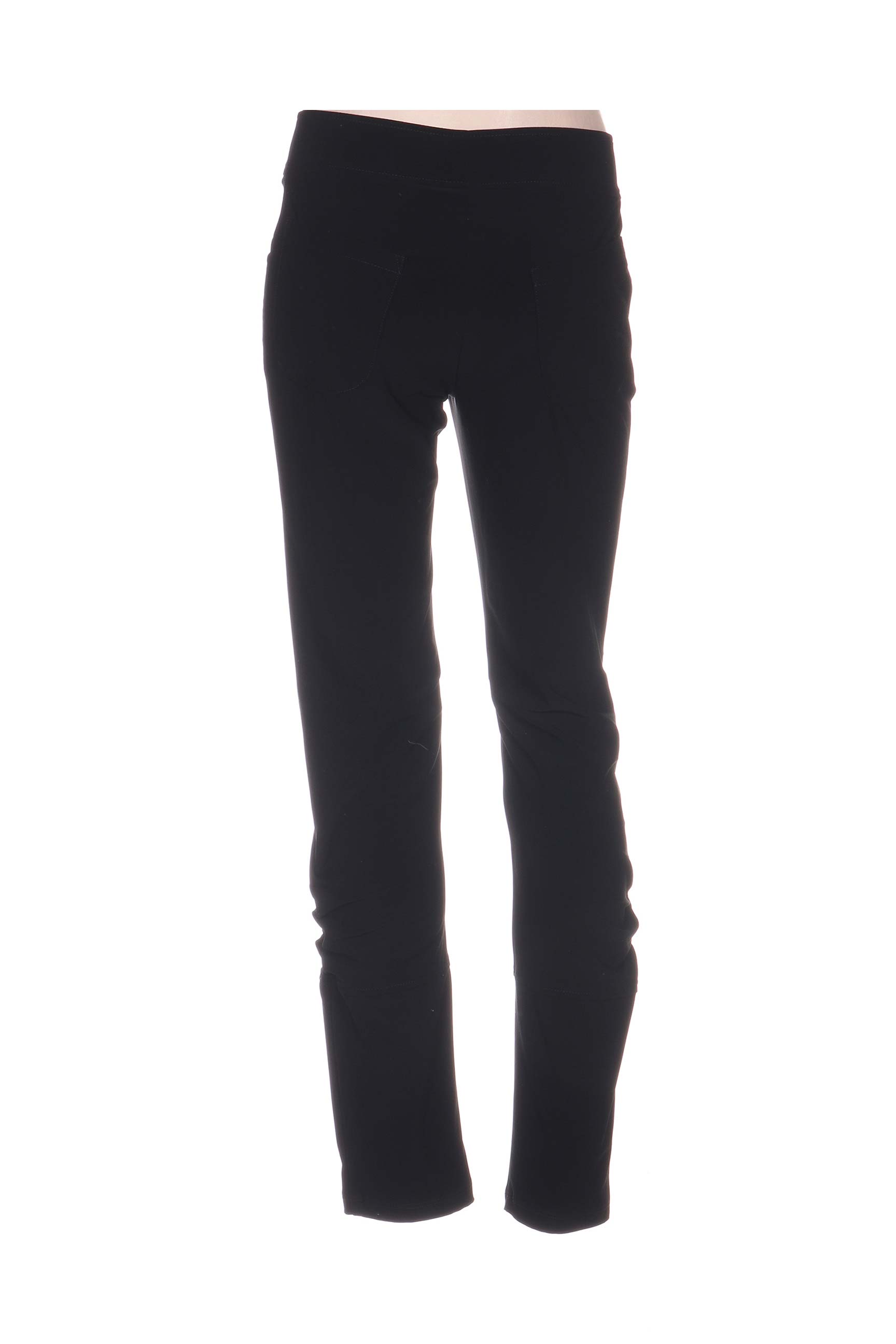 Pantalon tiesi kirpimas maža dydžio juodas QUATTRO moteris