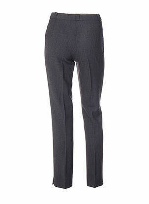 Pantalon kišenės aukšta talija pilka QUATTRO moteris