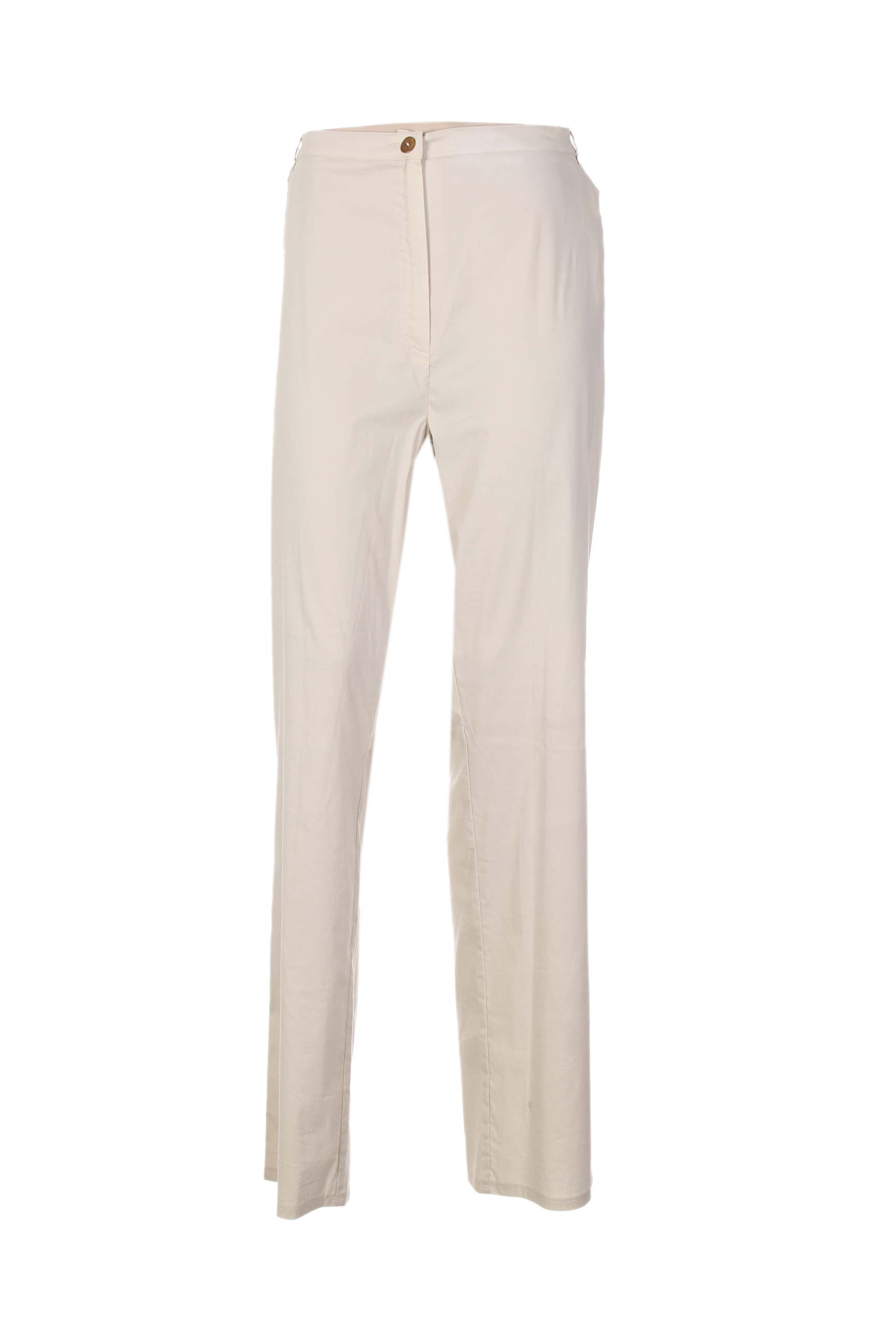 Pantalon tiesi kirpimas normala dydis pilka QUATTRO moteris
