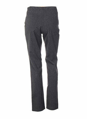 Pantalon kišenės aukšta talija pilka QUATTRO moteris