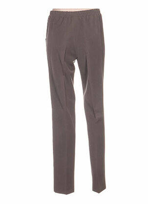 Pantalon tiesi kirpimas rudas QUATTRO moteris