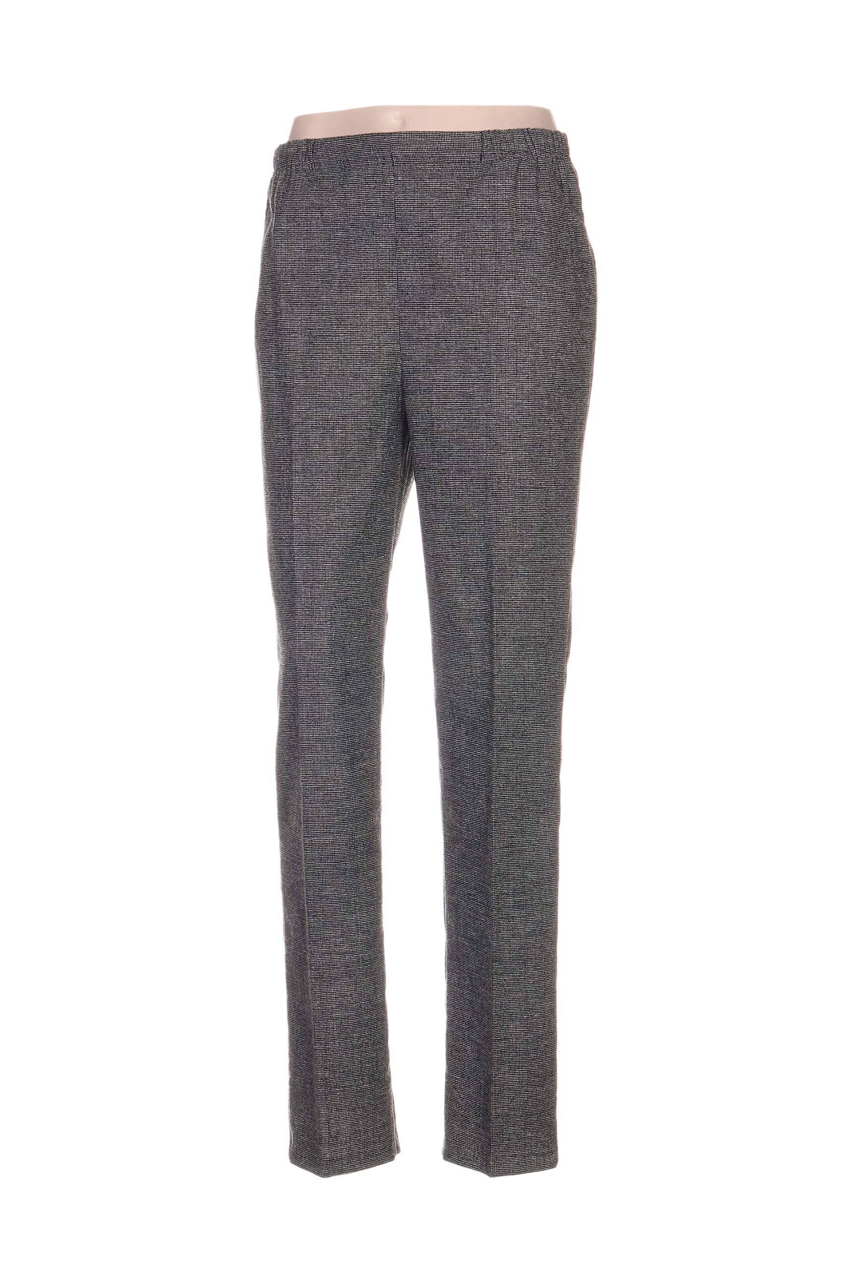 Pantalon tiesi kirpimas juodas QUATTRO moteris