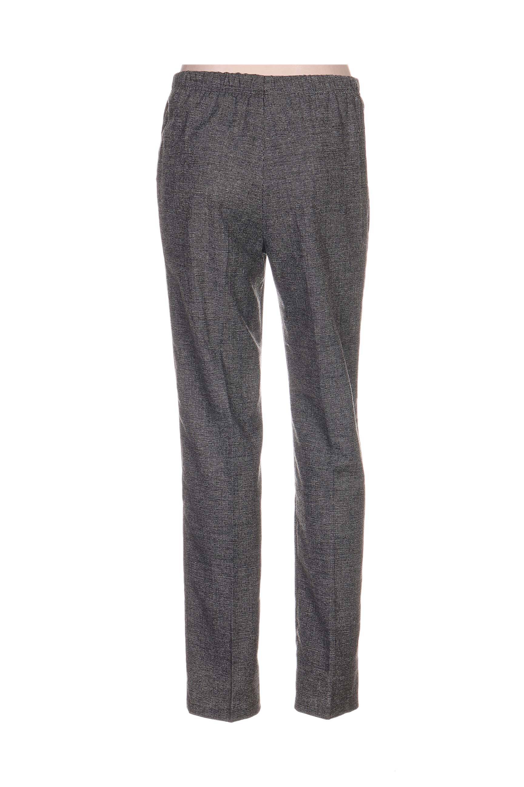 Pantalon tiesi kirpimas juodas QUATTRO moteris