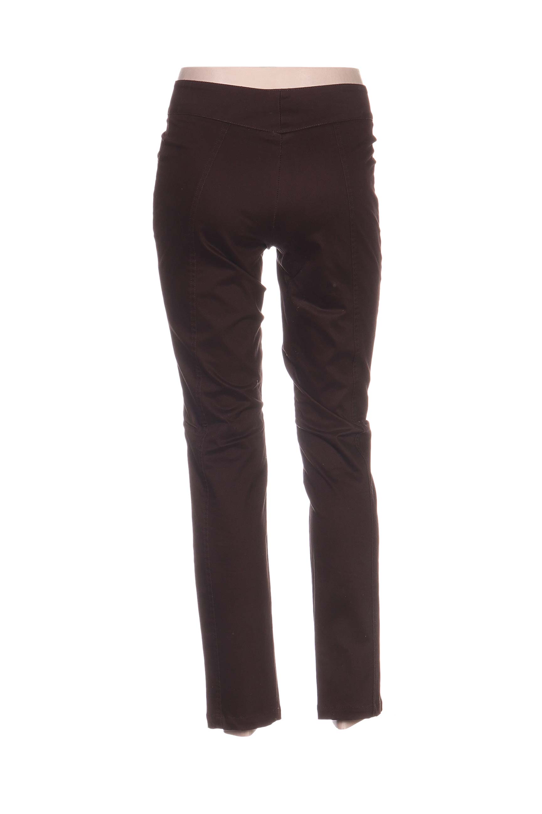 Pantalon lieknas maža dydžio rudas QUATTRO moteris