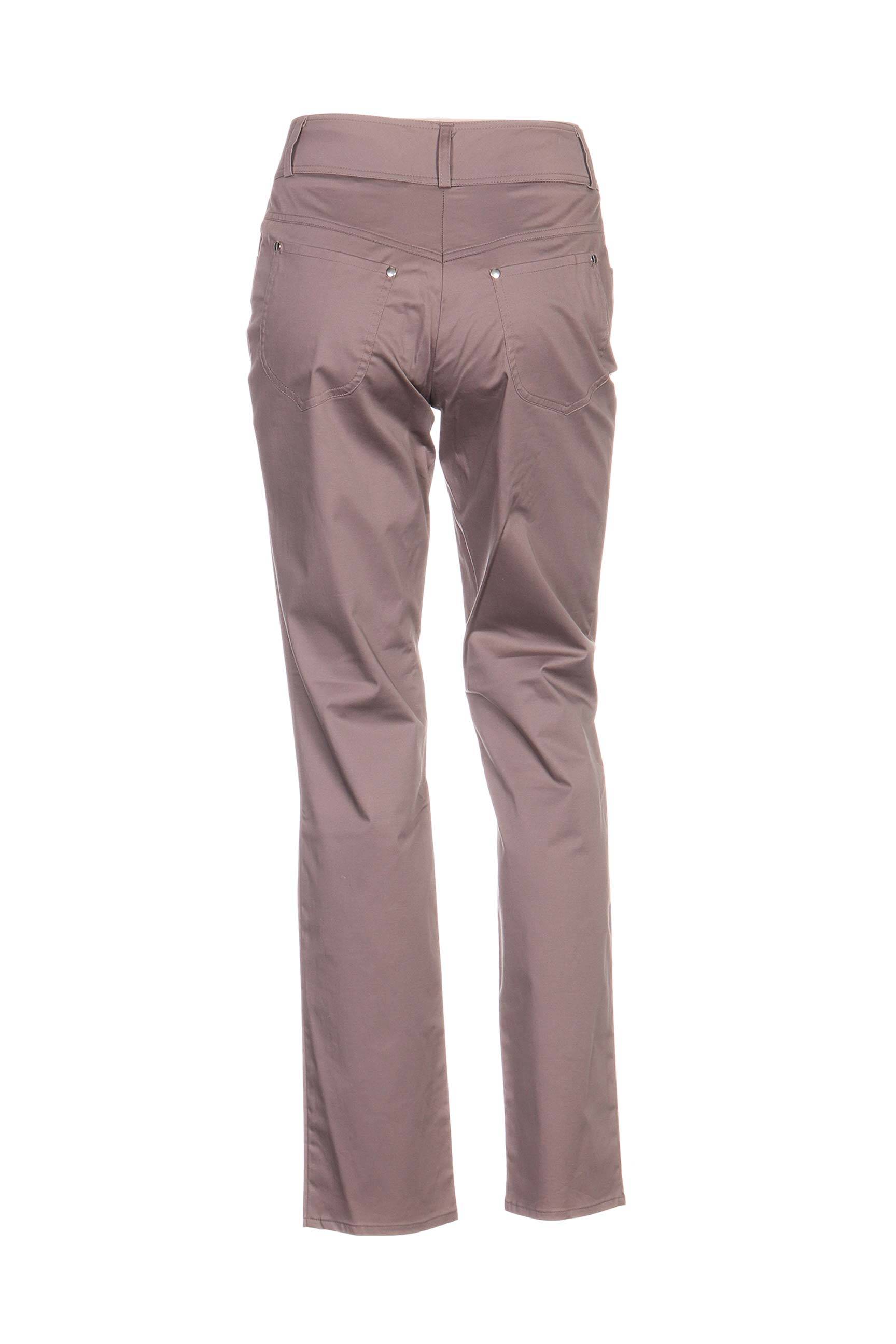 Pantalon lieknas maža dydžio rudas QUATTRO moteris