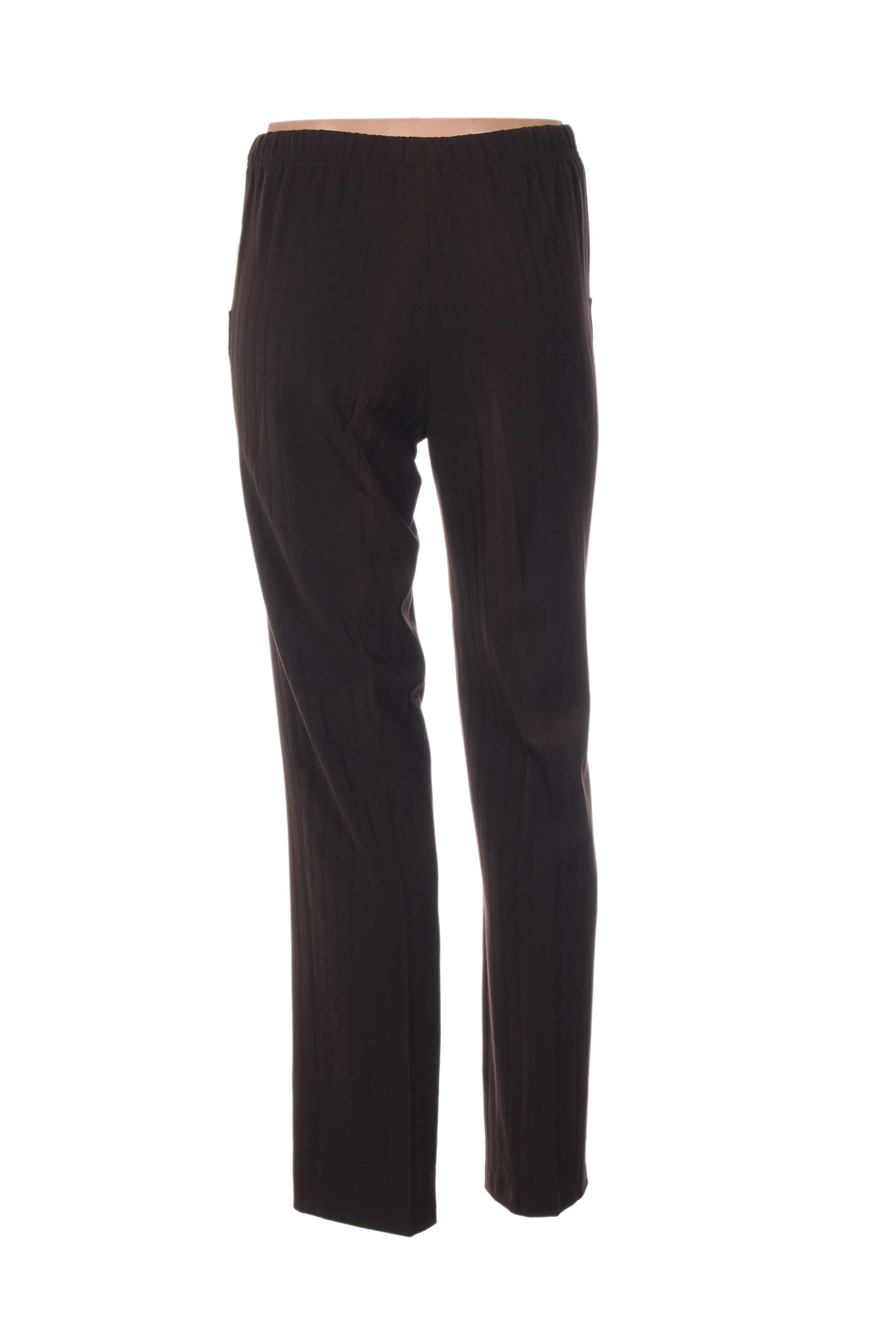 Pantalon tiesi kirpimas rudas QUATTRO moteris