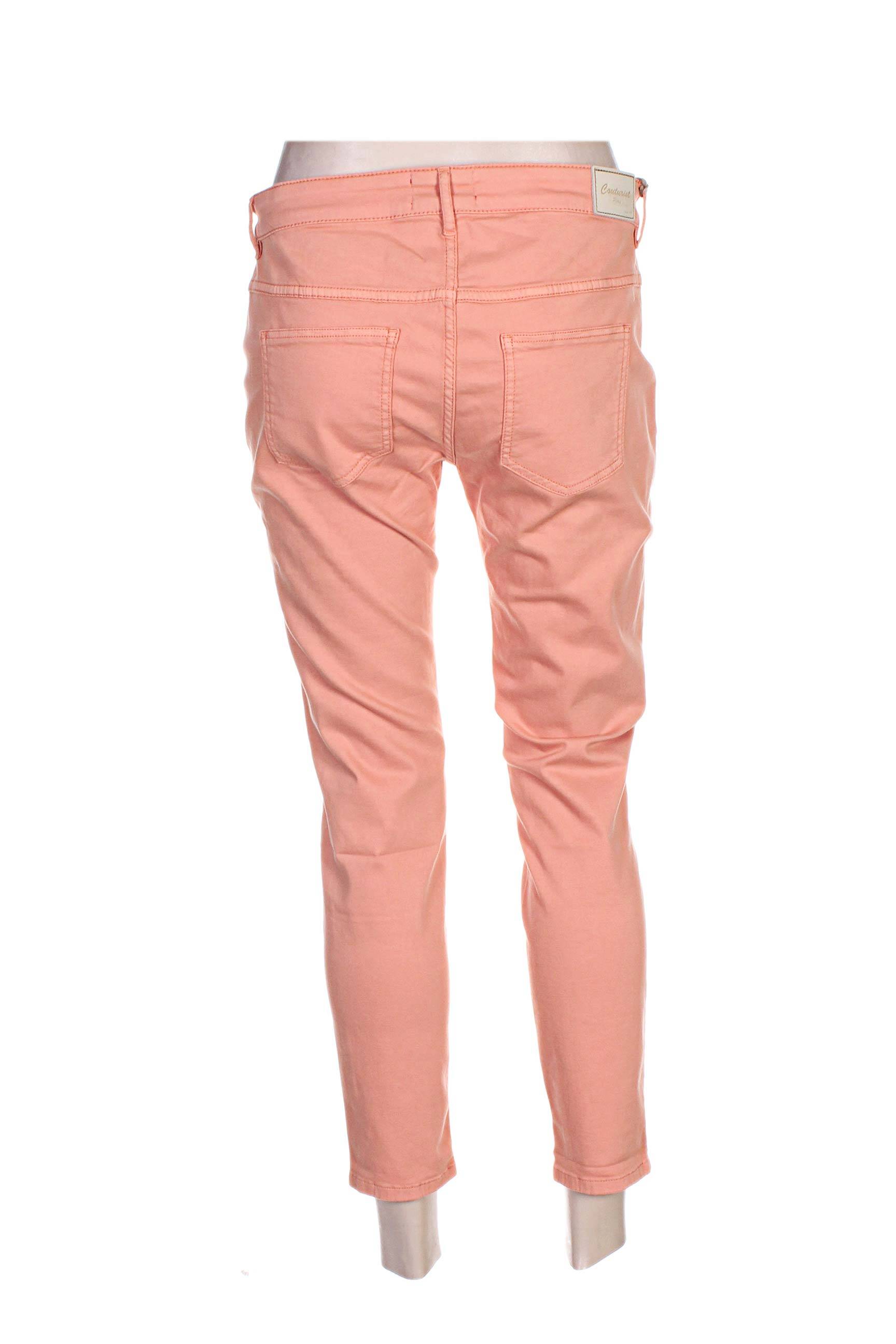 Pusilgių kelnių oranžinė COUTURIST moteris