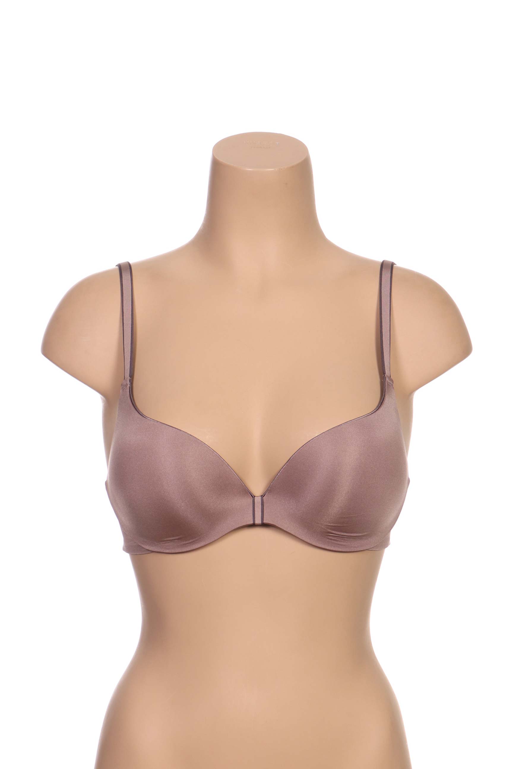 Liemenėlė push-up liemenėlė su aukštu palaikymu push-up liemenėlė su aukštu palaikymu rudas CHANTELLE moteris