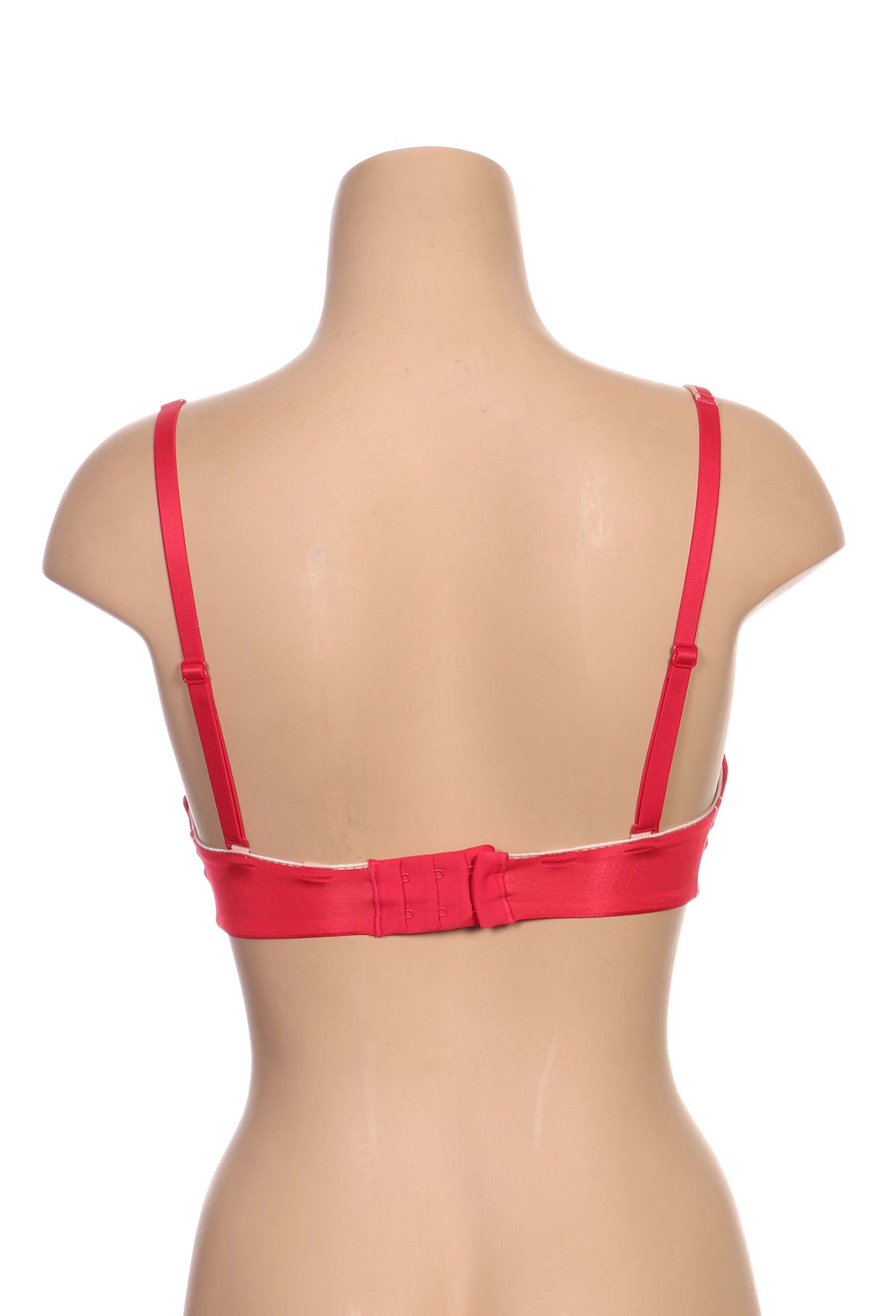 Liemenėlė push-up liemenėlė su aukštu palaikymu push-up liemenėlė su aukštu palaikymu raudona CHANTELLE moteris