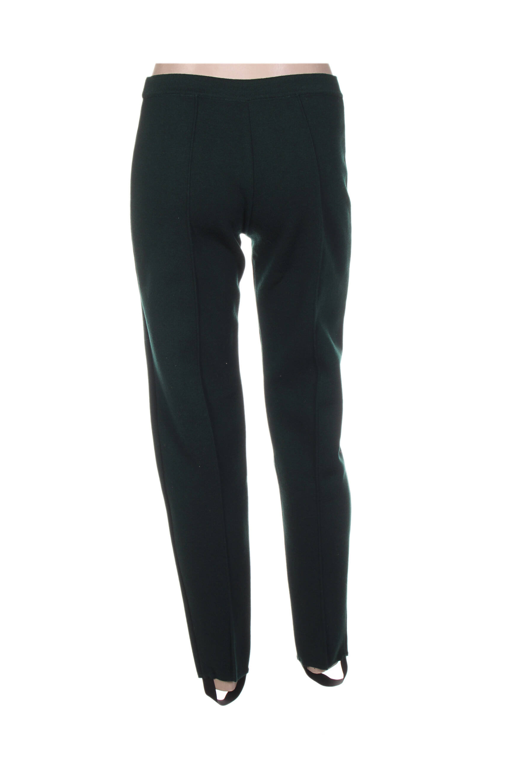 Pantalon aukšta talija aukšta talija žalias JACQUELINE COQ moteris