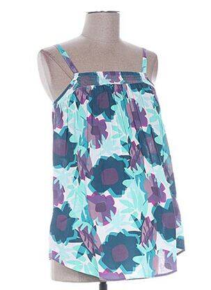 Nėštumo marškiniai išplatėjusi kirpimas mėlyna COLLINE moteris