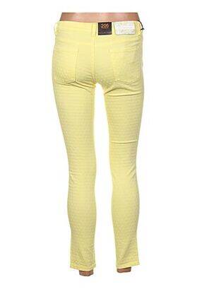 Lieknos kelnės maža dydžio maža dydžio geltona TRUSSARDI JEANS moteris