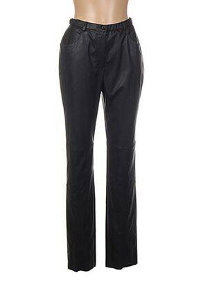 Pantalon tiesi kirpimas normala dydis juodas PAUPORTÉ moteris