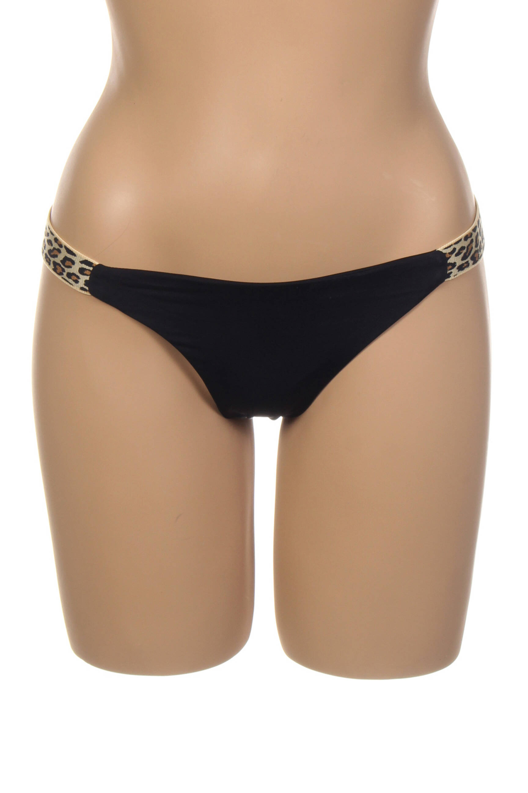 Maudymosi kelnaitės bikini bikini juodas L*SPACE moteris