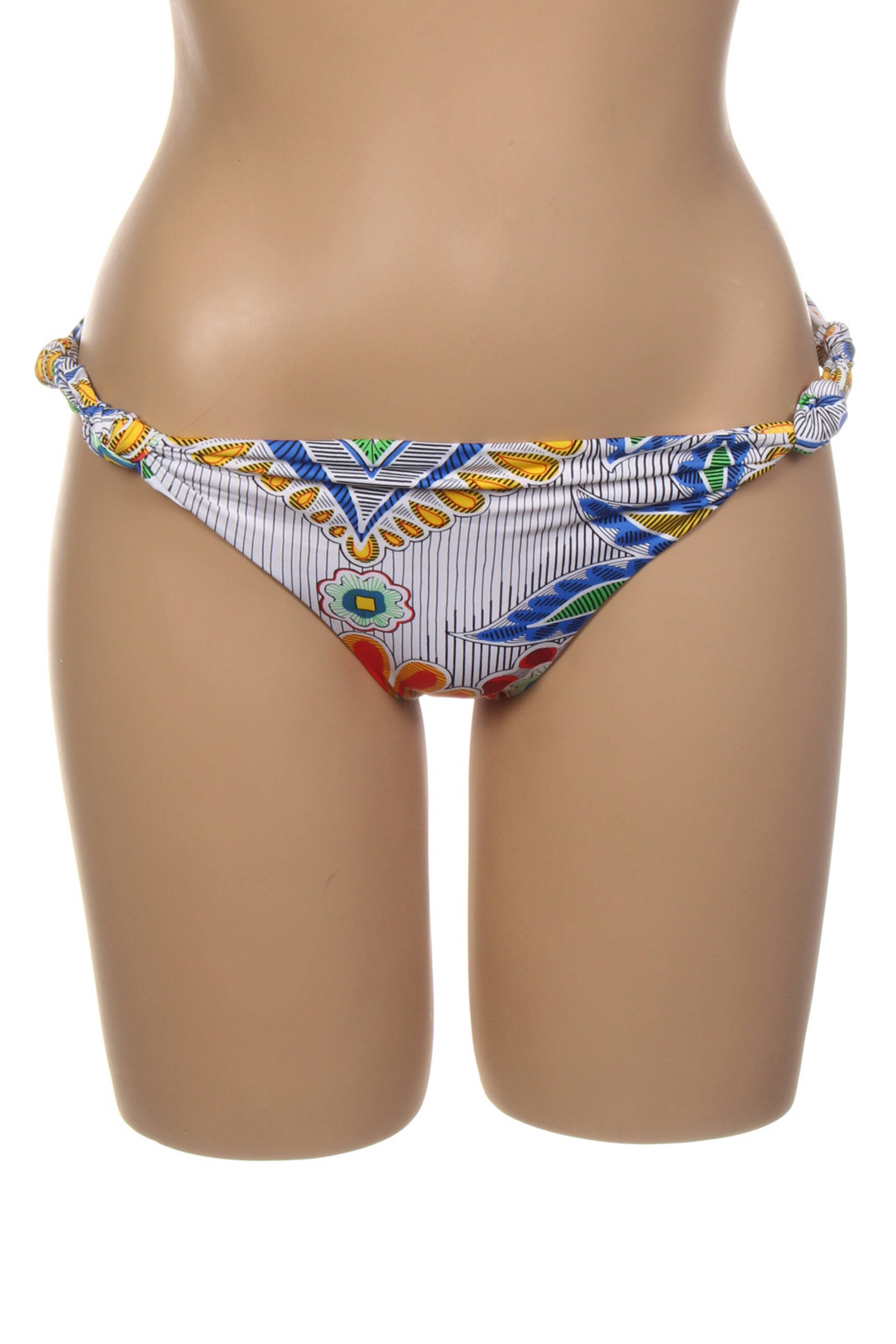 Maudymosi kelnaitės bikini bikini mėlyna HUIT moteris
