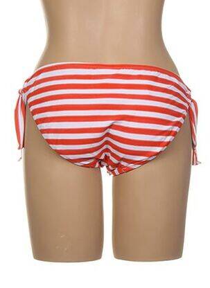 Maudymosi kelnaitės užsegimas su raišteliais bikini oranžinė SEAFOLLY moteris