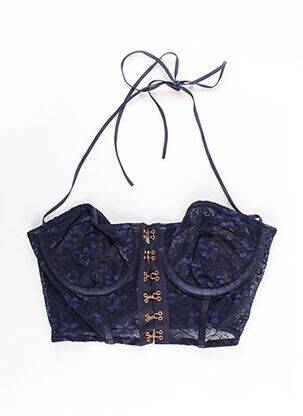 Viršūnė/marškinys mėlyna FOR LOVE & LEMONS moteris