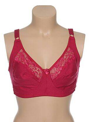 Liemenėlė be rėmo be rėmo raudona ROSA JUNIO moteris