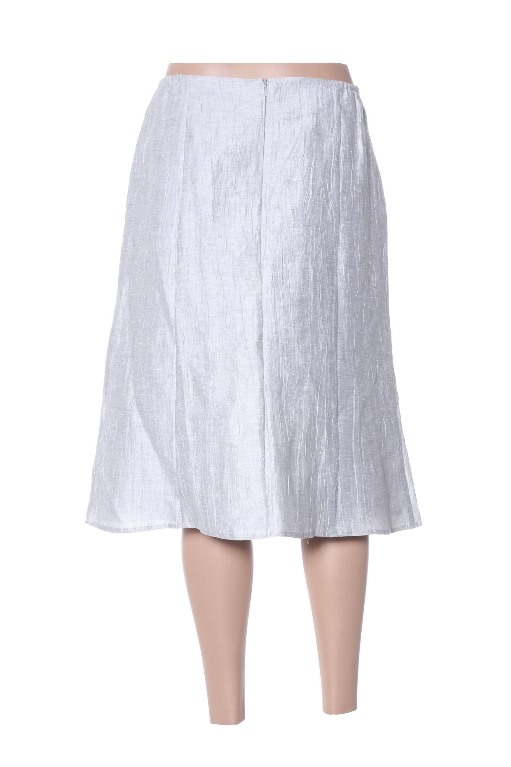 Pusilgis sijonas elastinė dydis pilka DIANE LAURY moteris