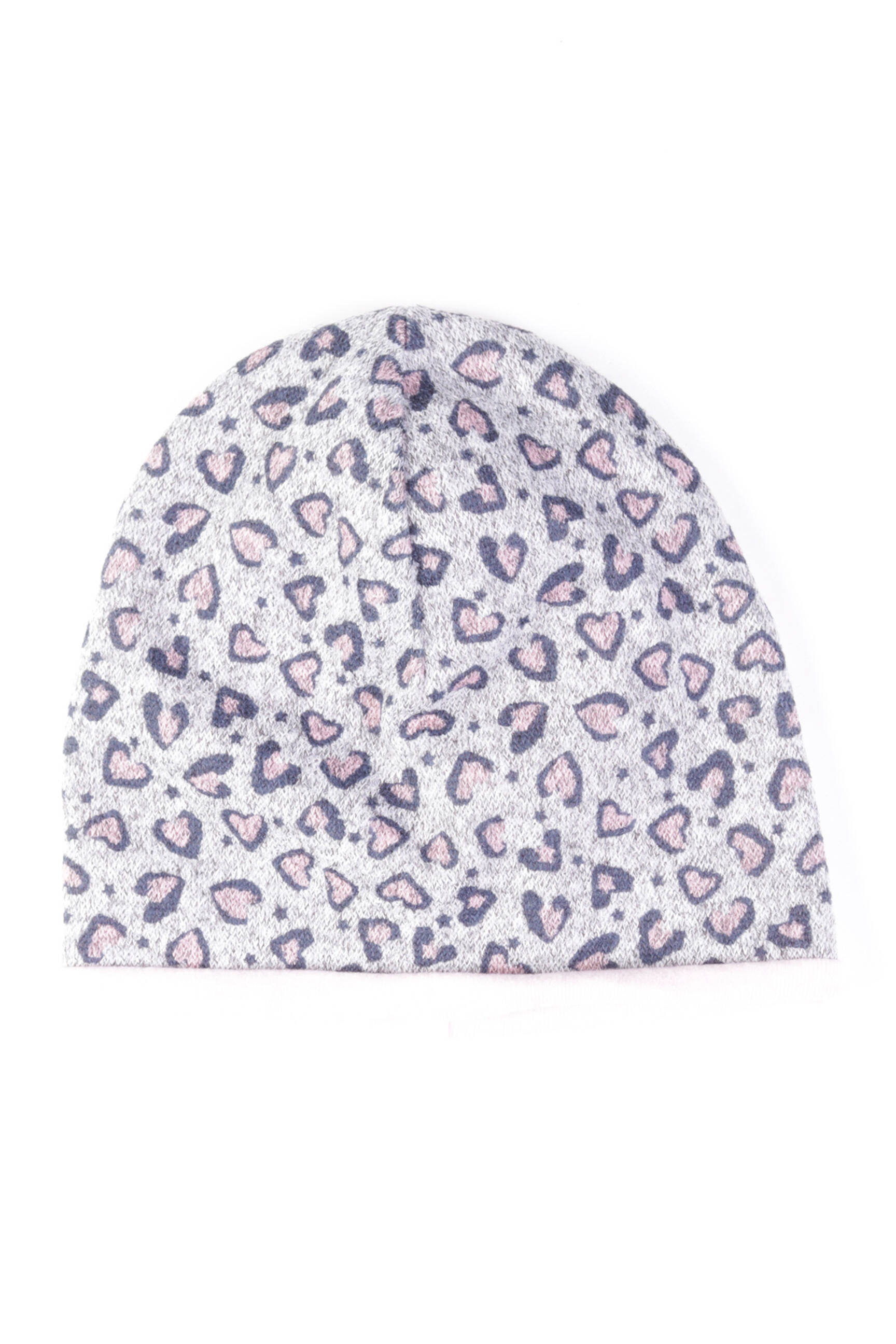 Kepurė fantazijos raštas pilka MAXIMO mergina