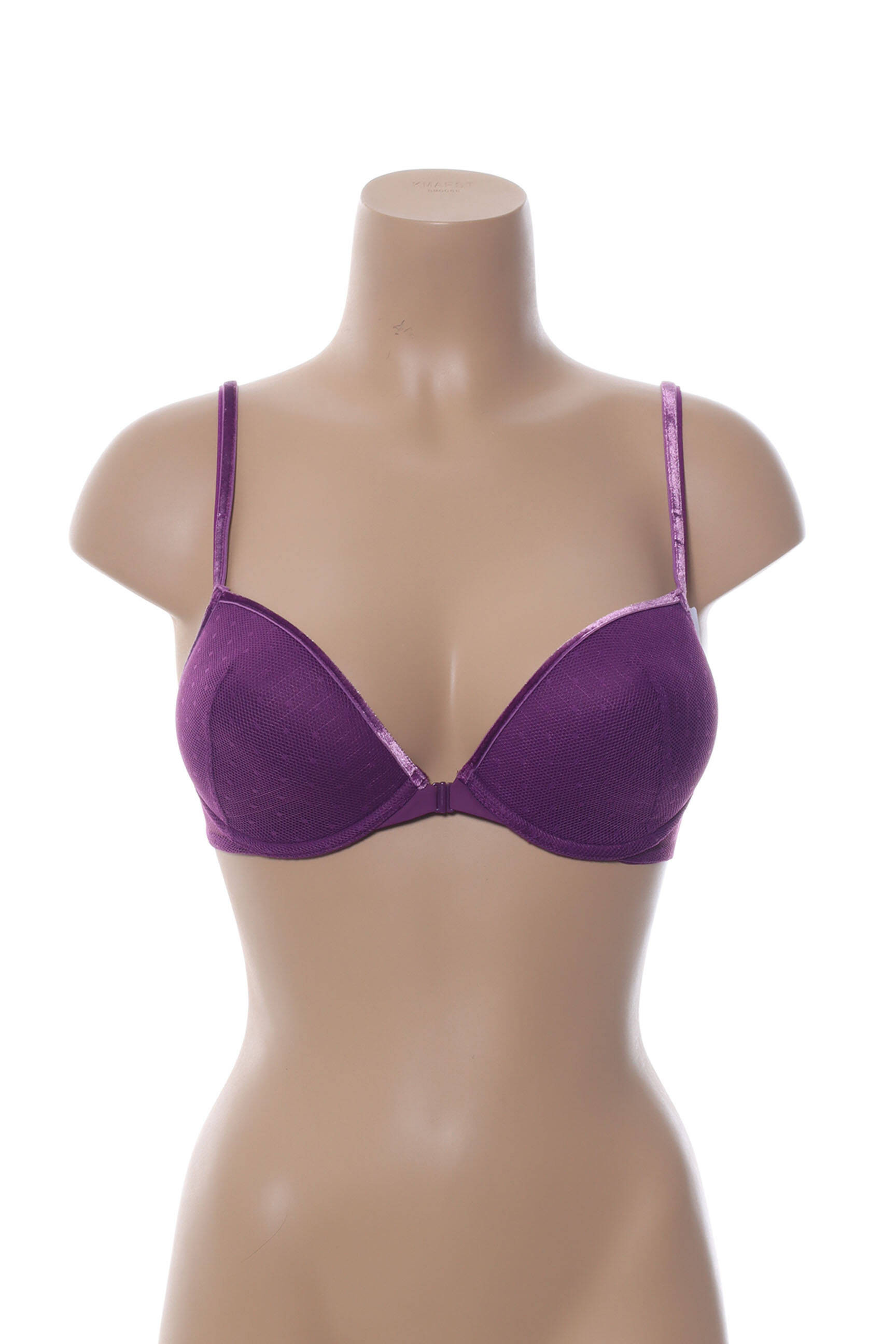 Liemenėlė reguliuojamos elastinės petnešos liemenėlė su išimamu putų paminkštinimu violetinis SIMONE PERELE moteris